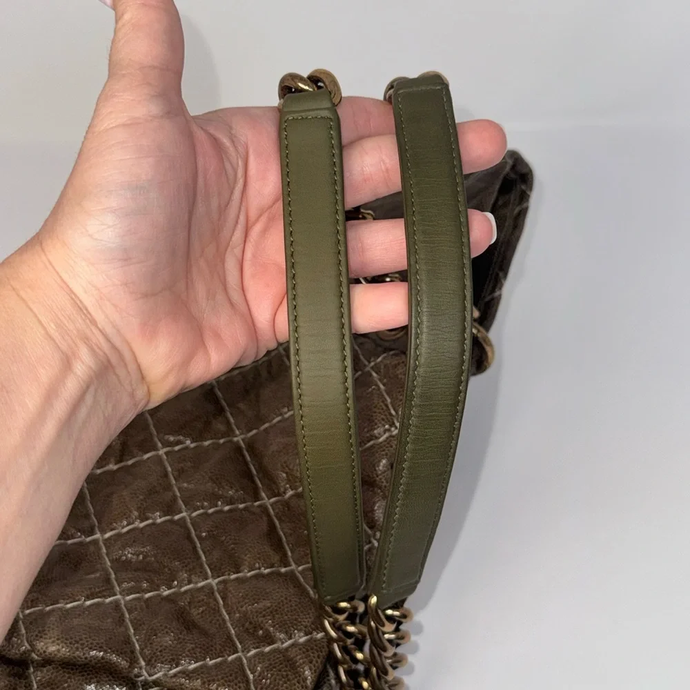 Authentic CHANEL Quilted Caviar Leather Tote - Picture 10 of 16